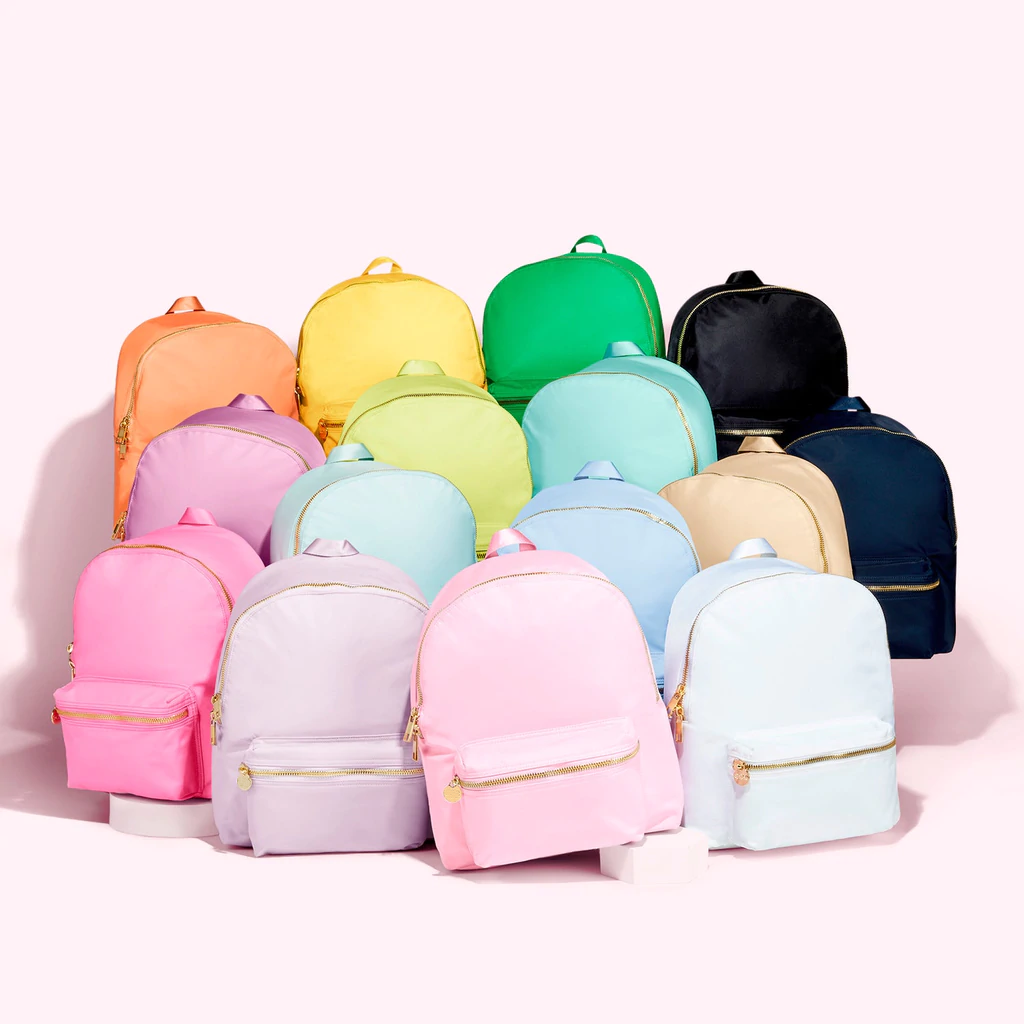 Ace Sports Wholesale Customized Letter Combination Children's Backpack Girls' Wallet Solid Sublimation Nylon Backpack