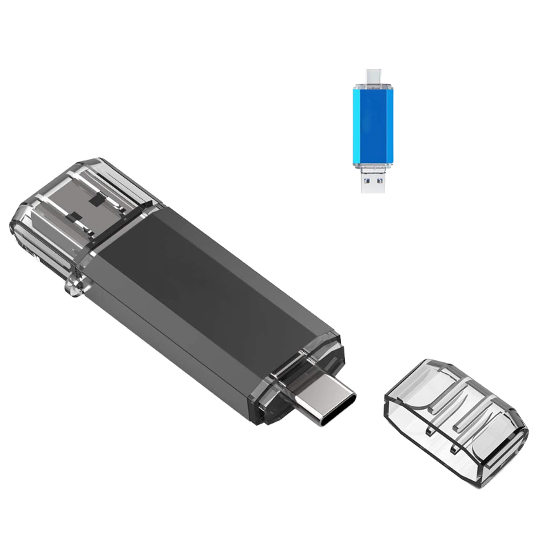 Customized Logo 64GB USB C Pendrive Memory Stick Large Capacity Cheap Metal OTG Flash Drive 3.0 2 1 USB Drive 8GB Pendrive