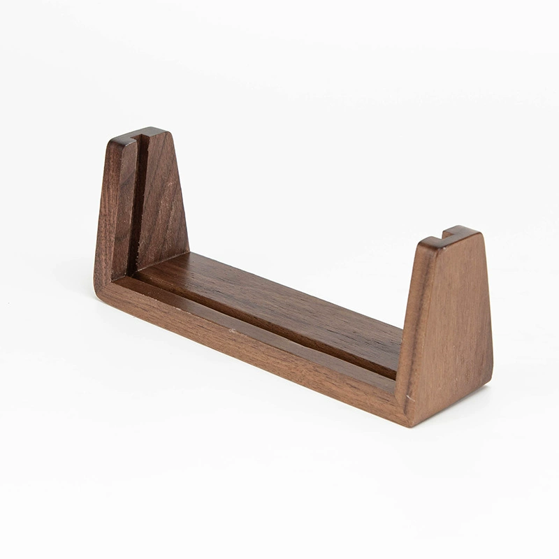 Desk stand, menu stand, solid wood double-sided display stand, U-shaped photo frame, postcard stand