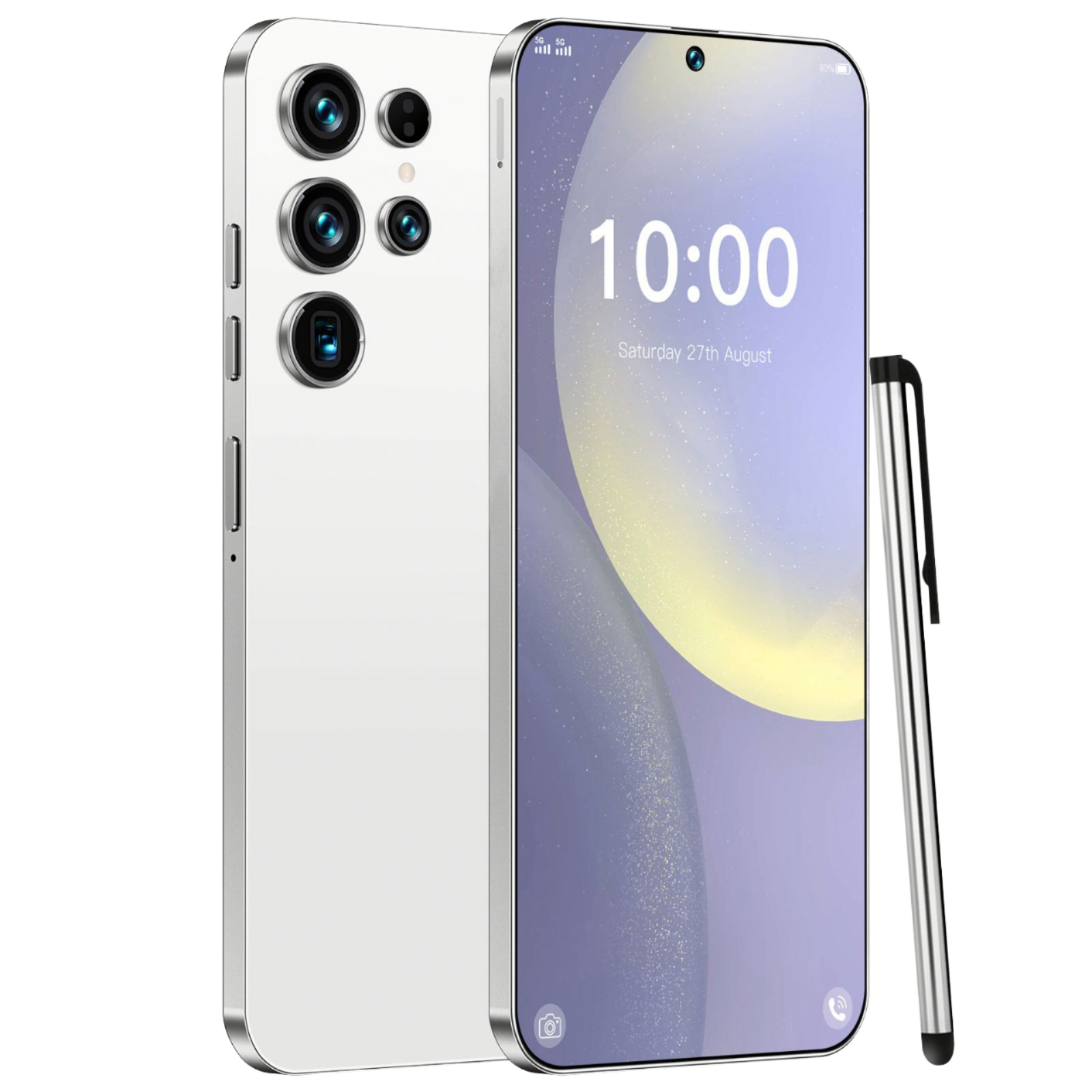 S26 Ultra 6.9-inch eight core Android 14 smartphone with 5000mAh battery, dual SIM card, CDMA 4G LTE Wi Fi 5G 108MP camera, 90Hz display screen
